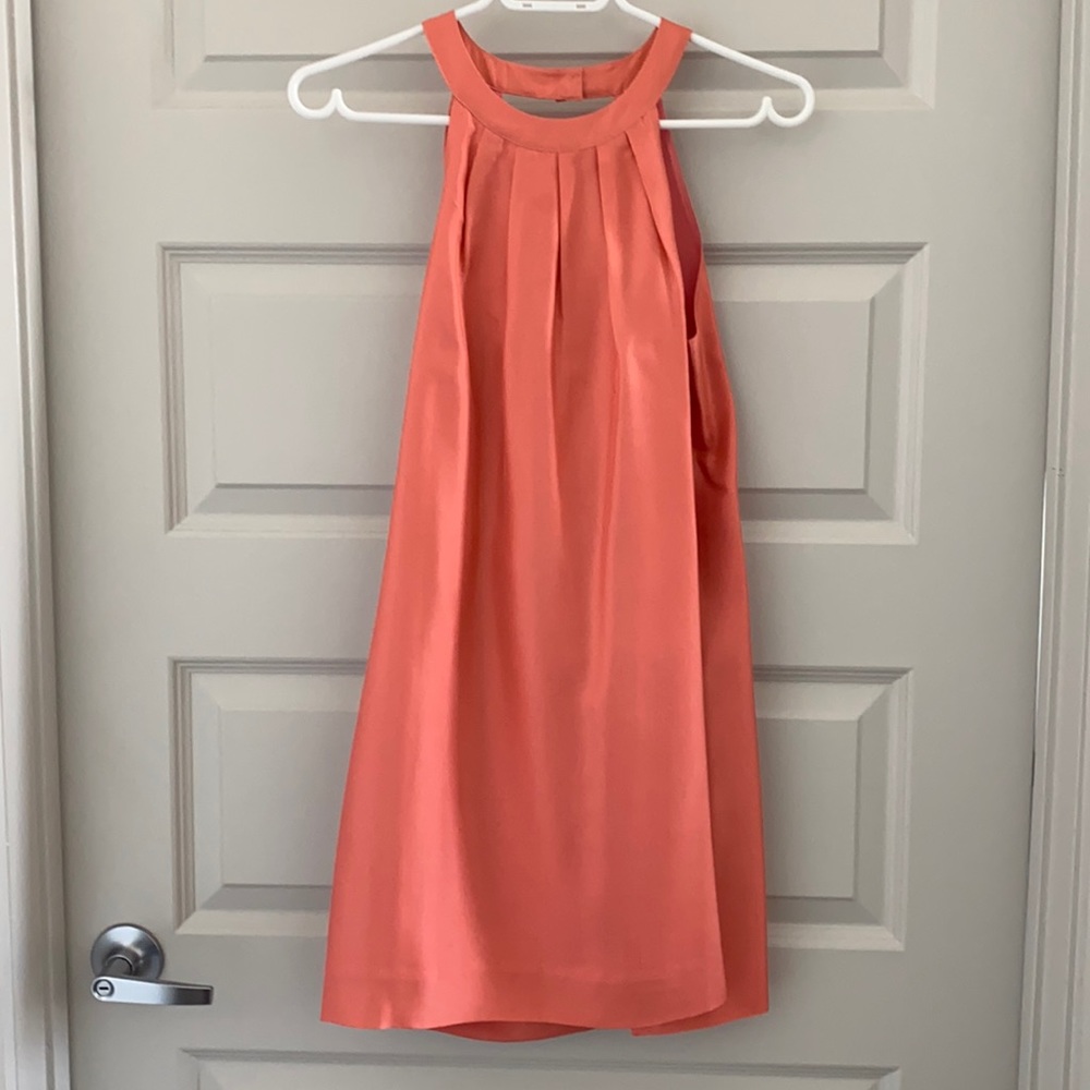 J Crew 100% silk halter shift dress